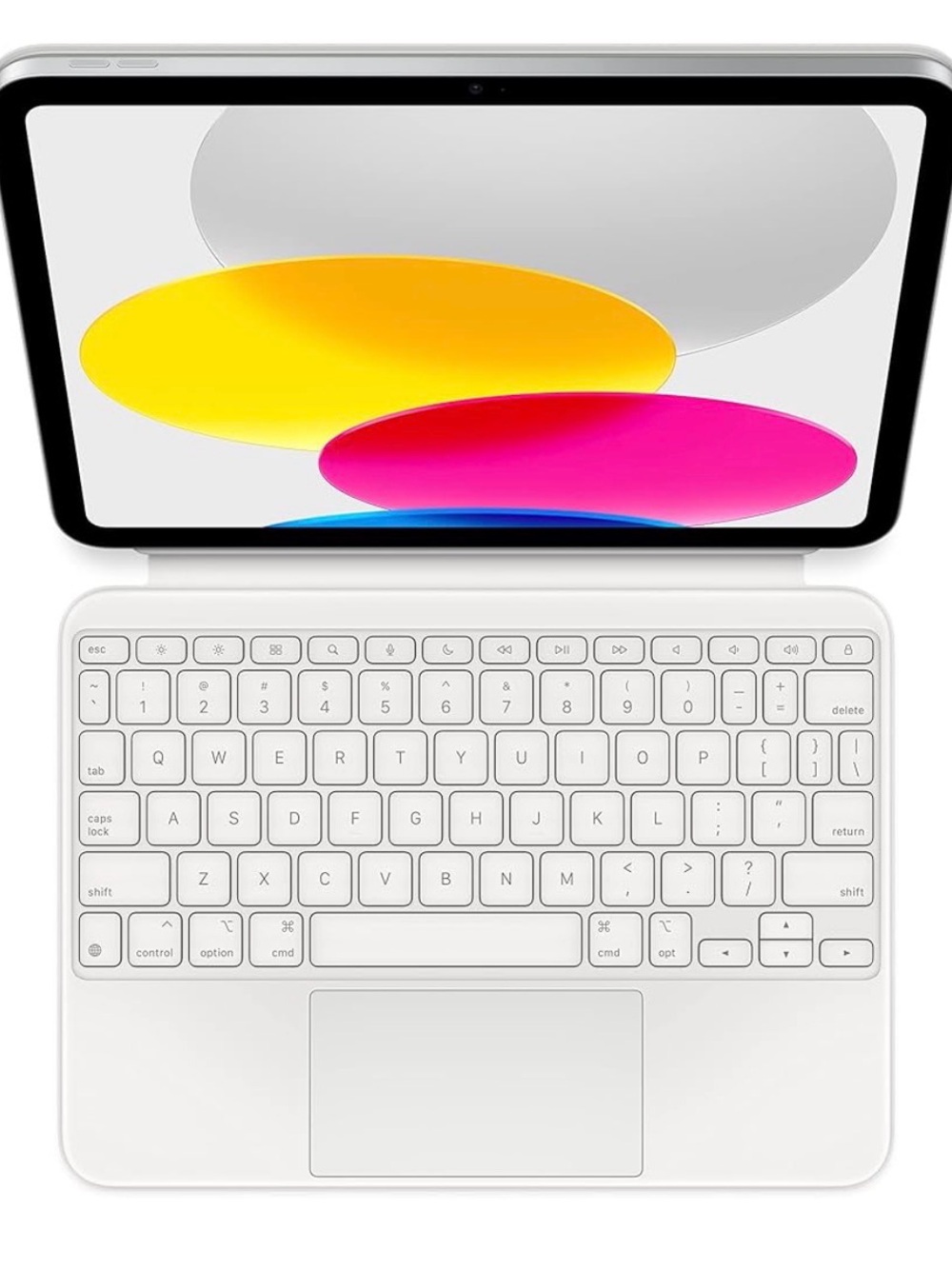 Apple White Magic Keyboard Folio for iPad - White